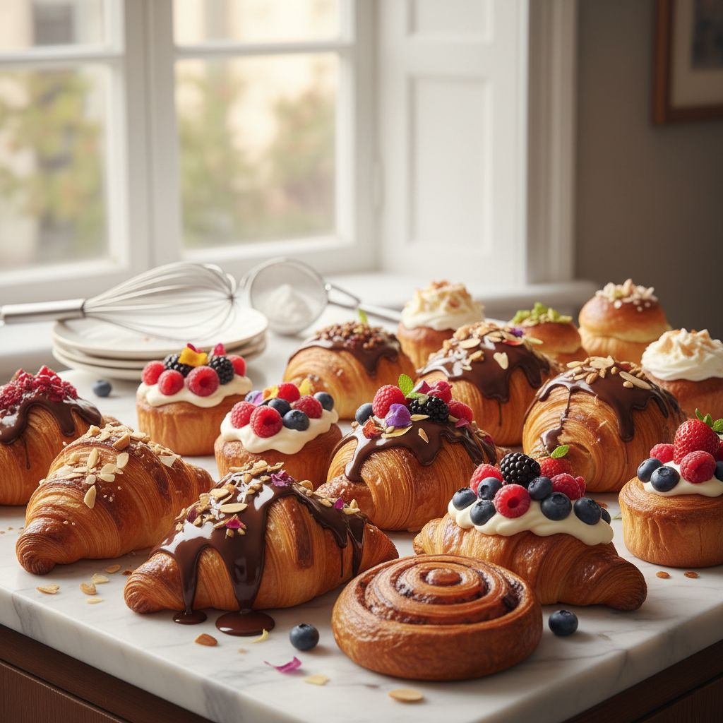 🥐 Redécouvrez les classiques : créativité gourmande avec nos viennoiseries françaises ! 1