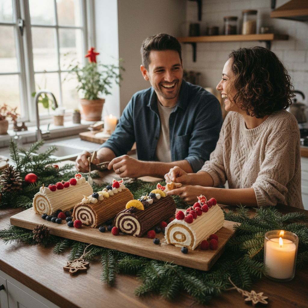 Dégustez les Délicieuses Bûches de Noël Régionales avec MyBoulange 1