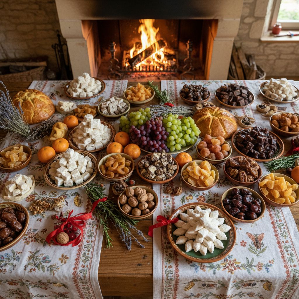 Un Voyage Culinaire: Les Trésors des Treize Desserts de Noël en Provence 1