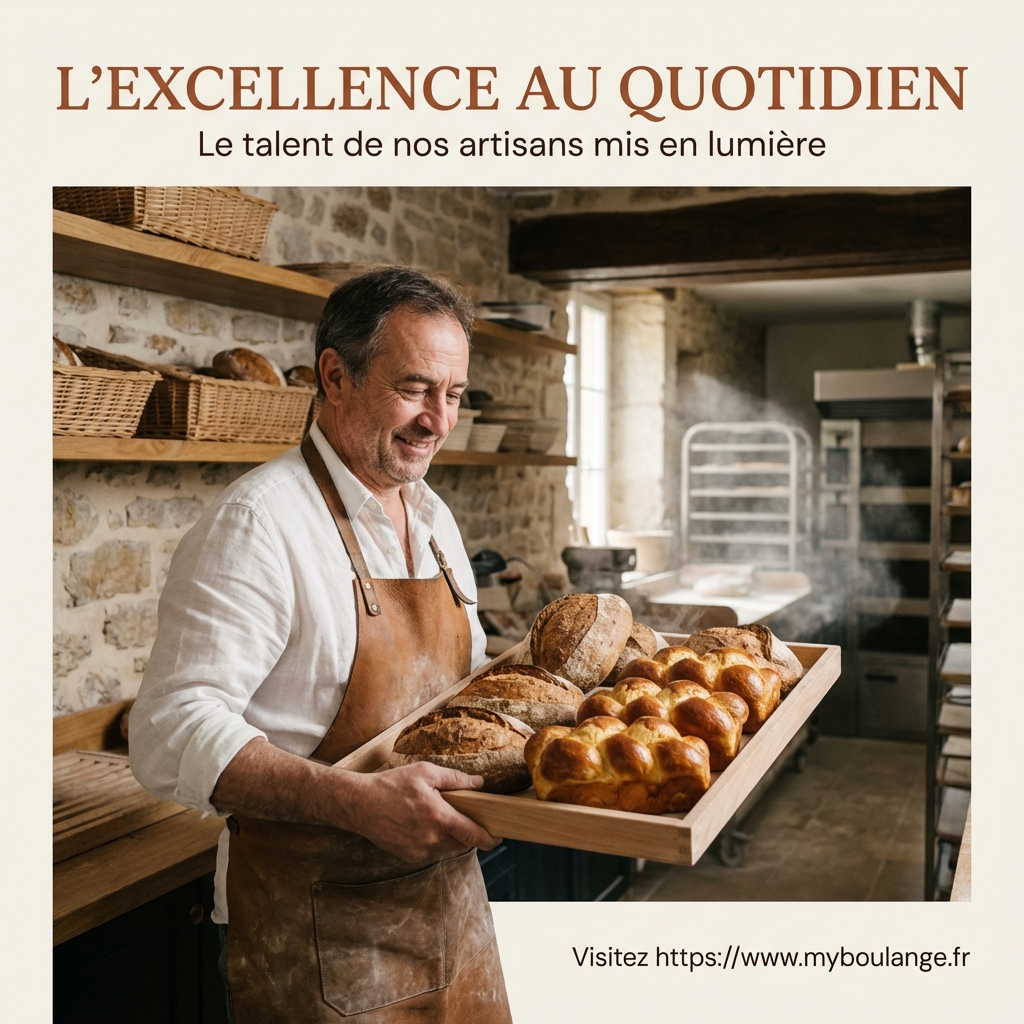 L'Artisanat derrière la Vitrine : Passion et Excellence des Boulangers Français 1