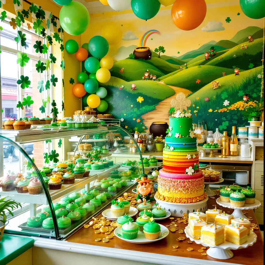 Célébrez la Saint-Patrick avec nos pâtisseries vertes et gourmandes! 1