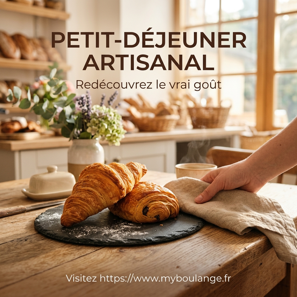 Le secret d'un petit-déjeuner parfait : viennoiseries pur beurre et artisans locaux 1