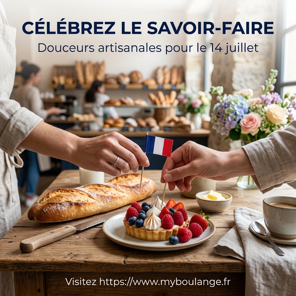 Célébrez le 14 juillet avec les meilleures pâtisseries artisanales de France 1