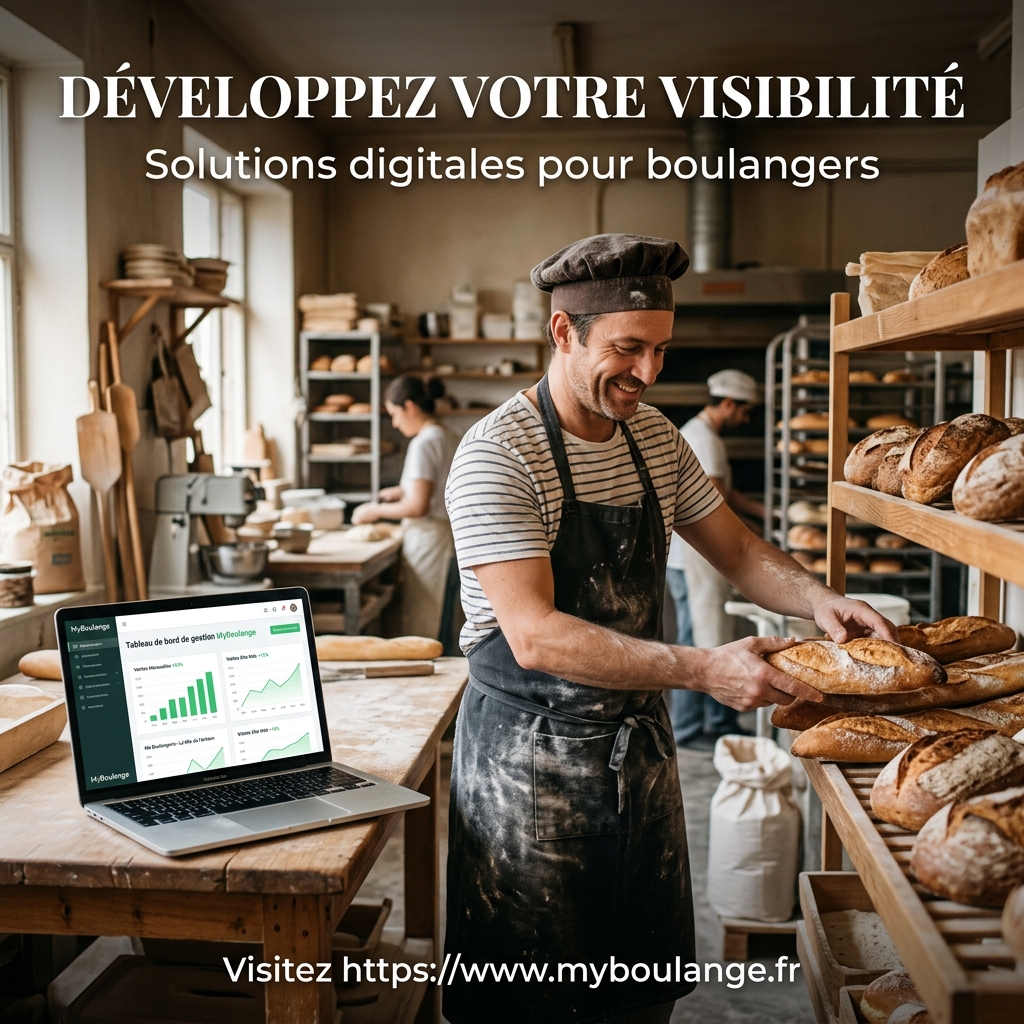 Professionnels : Ne soyez plus invisibles en ligne ! Boostez votre visibilité avec MyBoulange 1