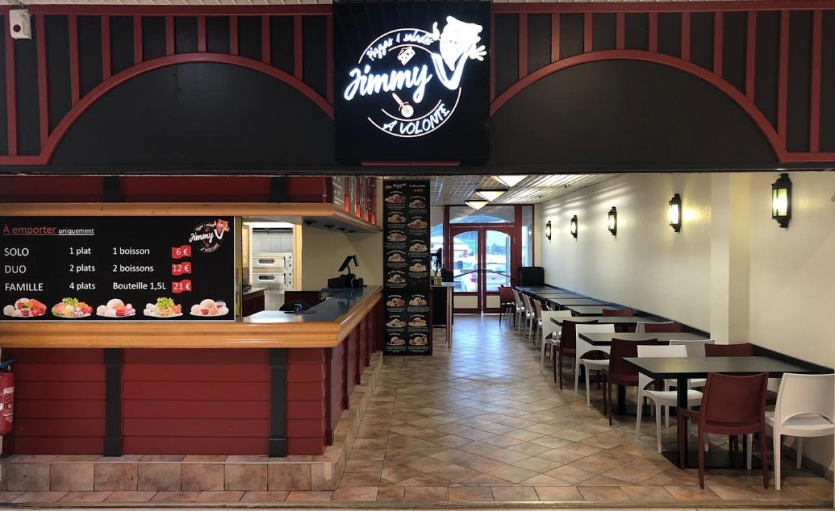 Jimmy V pizzas et salades à volonté