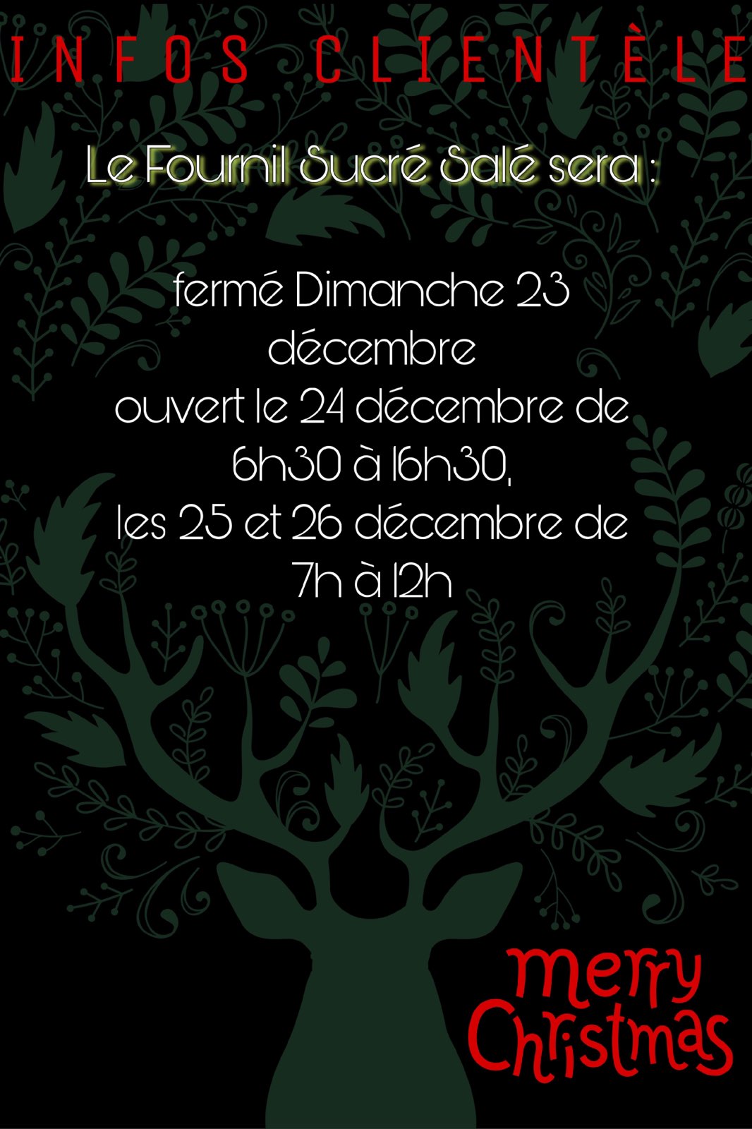 "Le Fournil sucré salé