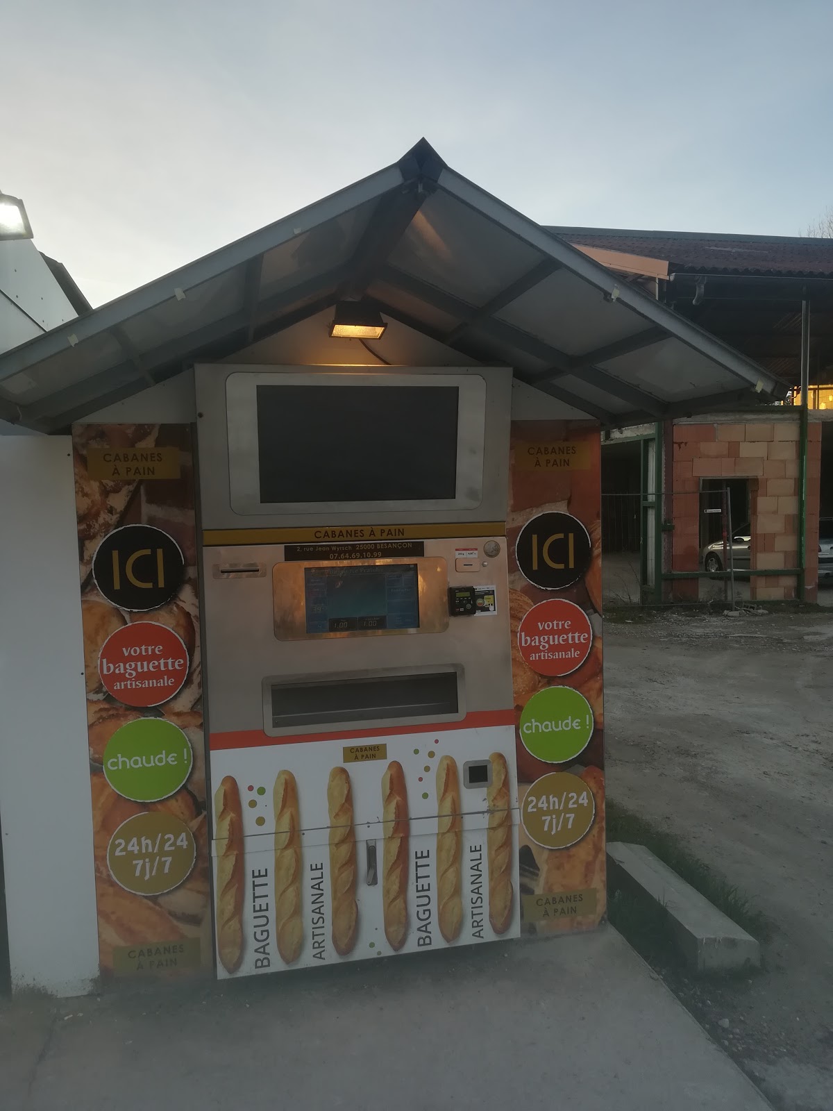 Cabine à pain