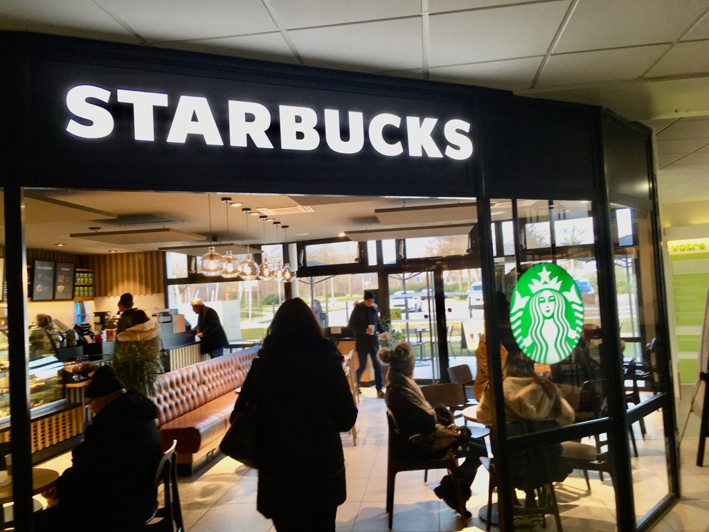 Starbucks Coffee - Autogrill. Porte de la Drôme A49