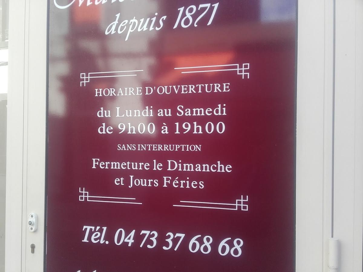 Boulangerie - Pâtisserie Maison Vacher