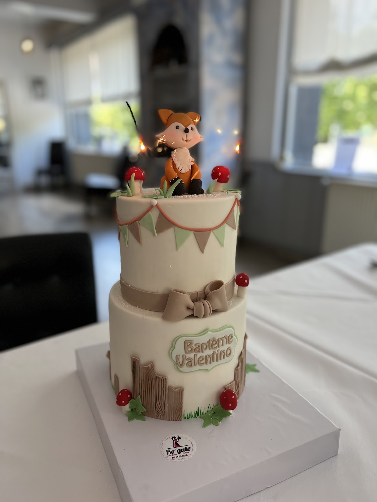 Bo' Gato Cake Design