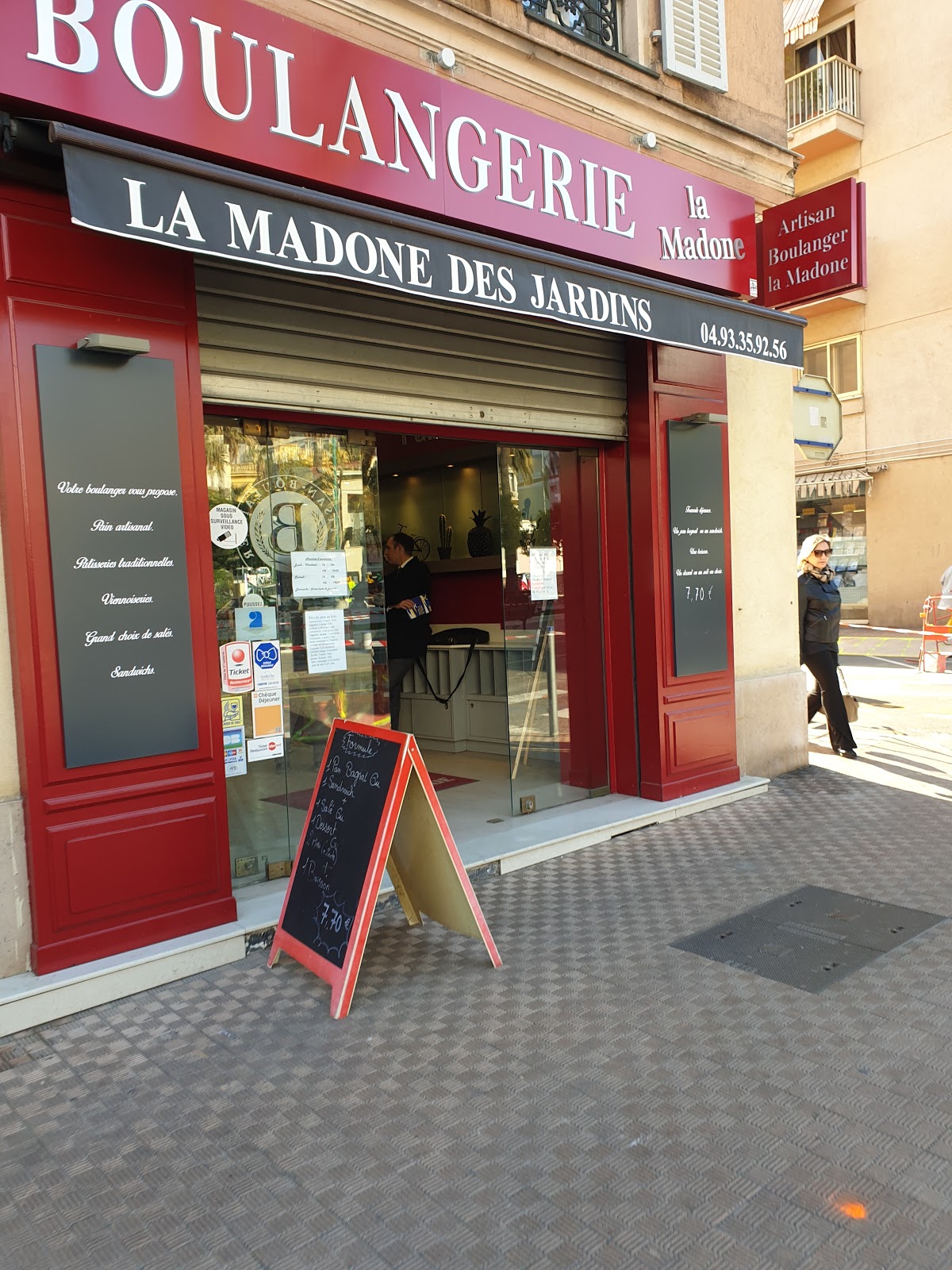 Boulangerie la madone des jardins