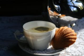 Boulangerie Dupont avec un Thé 0