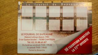 Boulangerie Le Fournil de Bapeaume 1