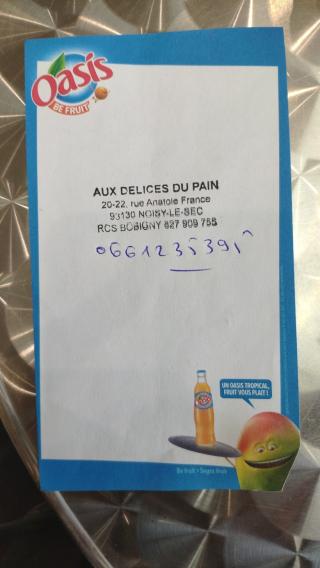 Boulangerie Aux délices du pain 0