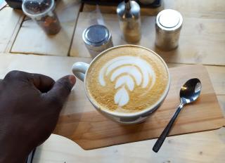 Boulangerie Wally's coffee 0