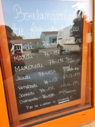 Boulangerie Au Feu de D'Yeu 0