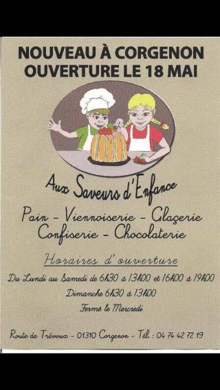 Boulangerie Aux saveurs d'enfance corgenon 0