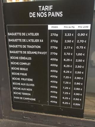 Boulangerie Boulangerie l'Atelier 2