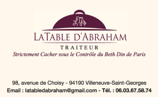 Boulangerie La Table d'Abraham - Traiteur KACHER BETH DIN 0