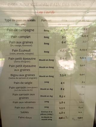 Boulangerie Au Pain des Bois 1