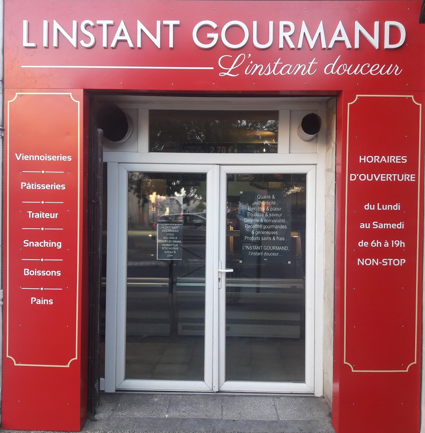 L'INSTANT GOURMAND Artisan Boulanger