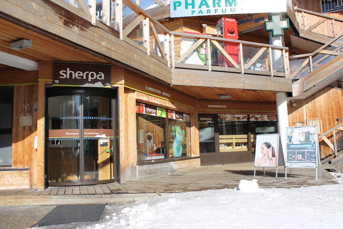 Sherpa Supermarché Avoriaz Snow